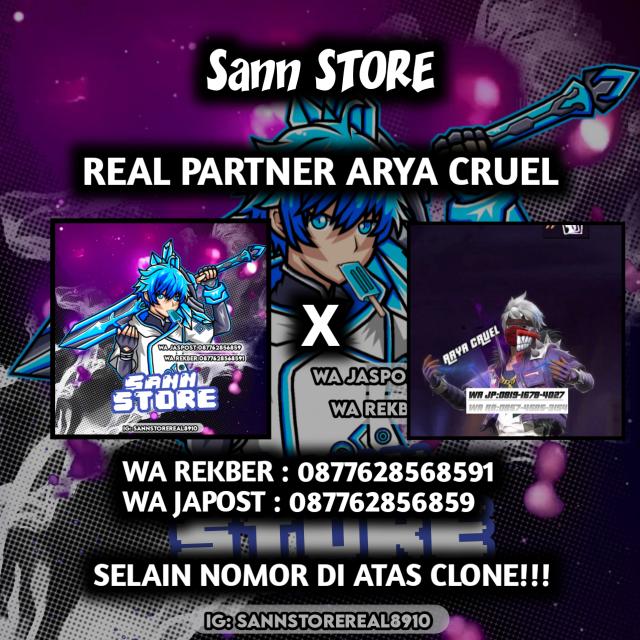 STOK SANN STORE × ARYACRUEL