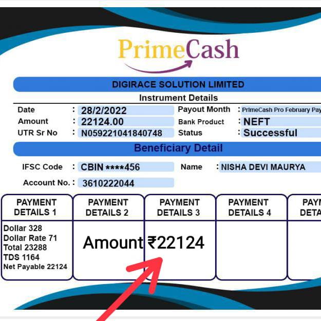 Payment Earn Gruop