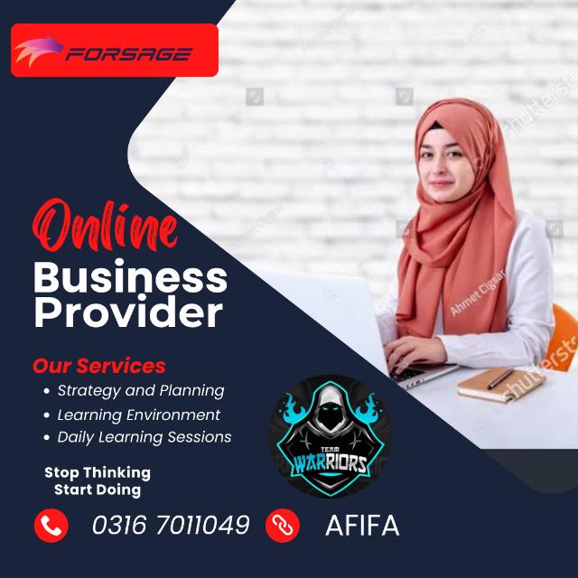 Online Business With Afifa