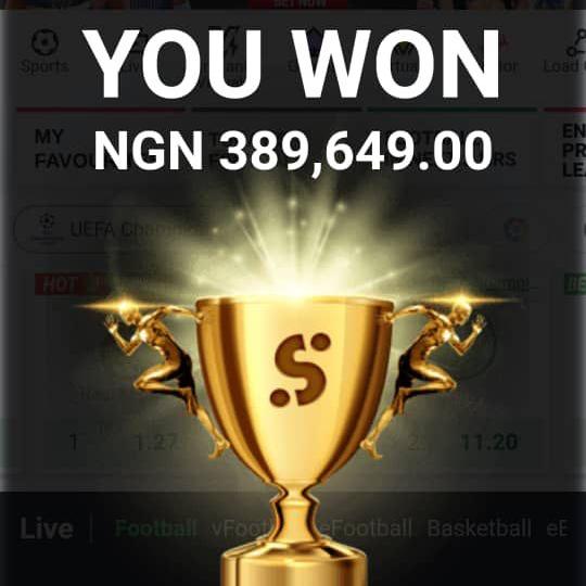 PAY BEFORE win..sporty bet