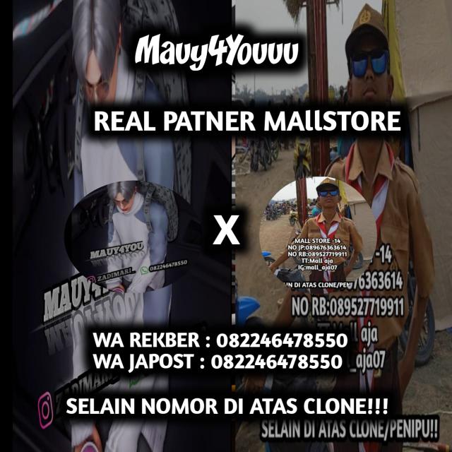 STOCK MAUY4YOU X MAL STORE