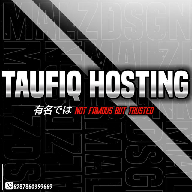 GC KEBUTUHAN HOSTING BY TAUFIQ