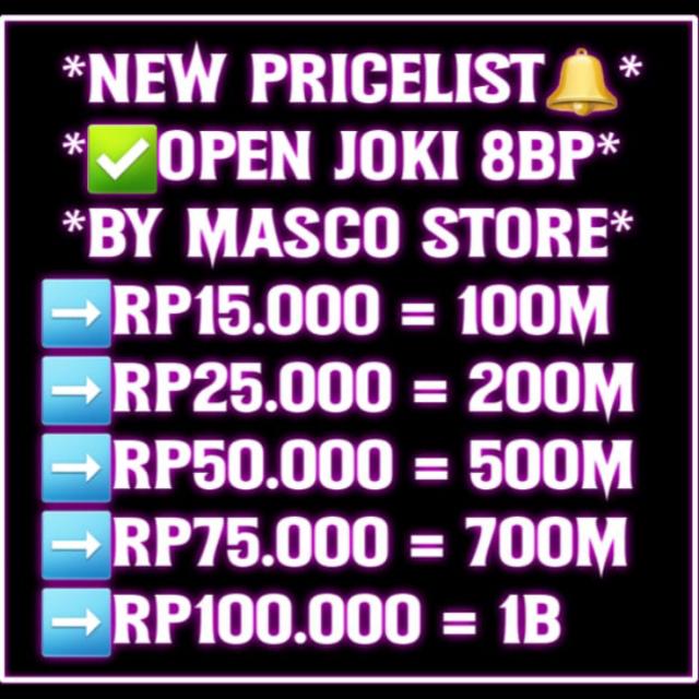 JOKI COIN MAS CO ☑️