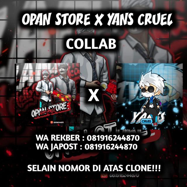 GC STOK OPAN STORE X YANS CRUEL