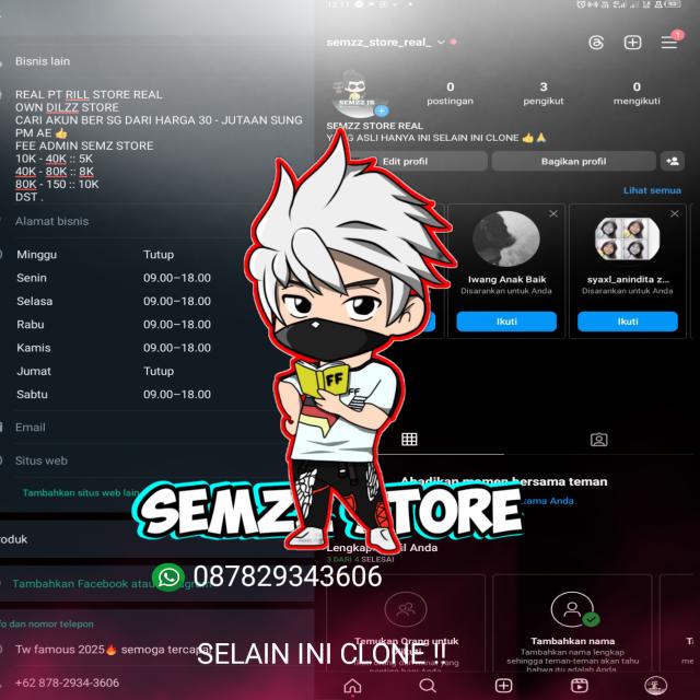 GC||STOK SEMZZ STORE X OWN¹