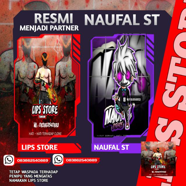 STOCK || LIPS STORE X NAUFAL ST