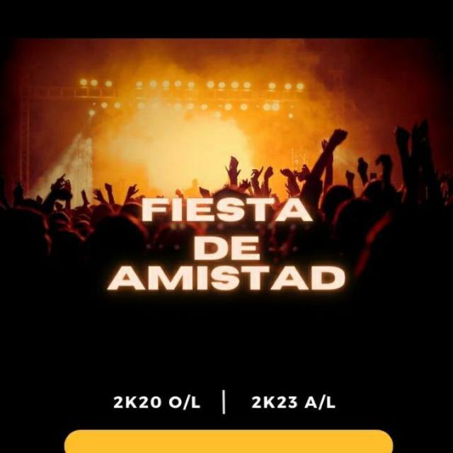 ꜰɪᴇꜱᴛᴀ ᴅᴇ ᴀᴍɪꜱᴛᴀᴅ - 2ᴋ20 ᴏ/ʟ, 2ᴋ23 ᴀ/ʟ ʙᴀᴛᴄʜ ᴩᴀʀᴛʏ - ᴏʀɢᴀɴɪᴢɪɴɢ