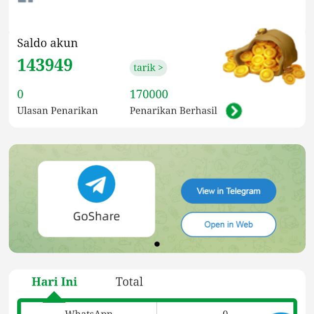 EVENT GO SHARE X WHATSAPP