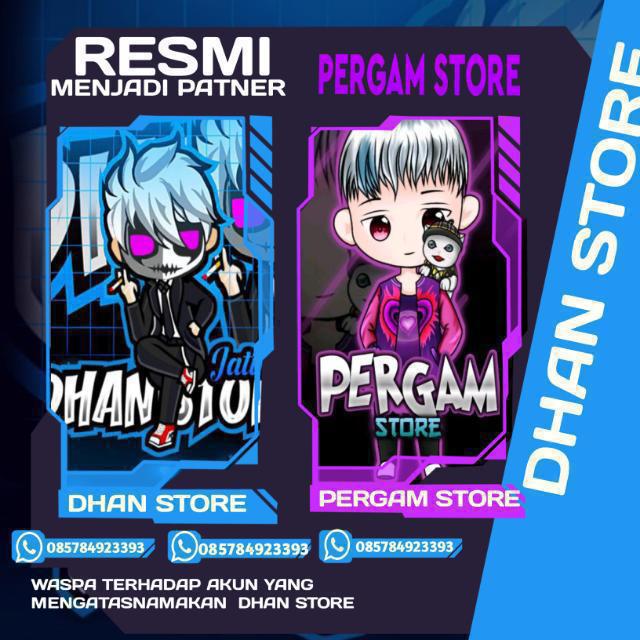 STOK|| DHANI STORE X PERGAM#2☑️