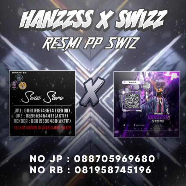 JB1 || HANZZSS STORE X RILL PP SWIZ FULL IDENT