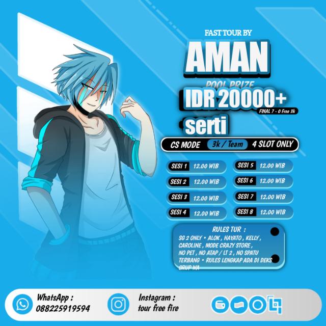 OPEN TOUR FF ONLINE 2024??