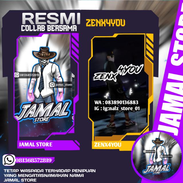 GC STOK JAMAL STORE X ZENX4YOU