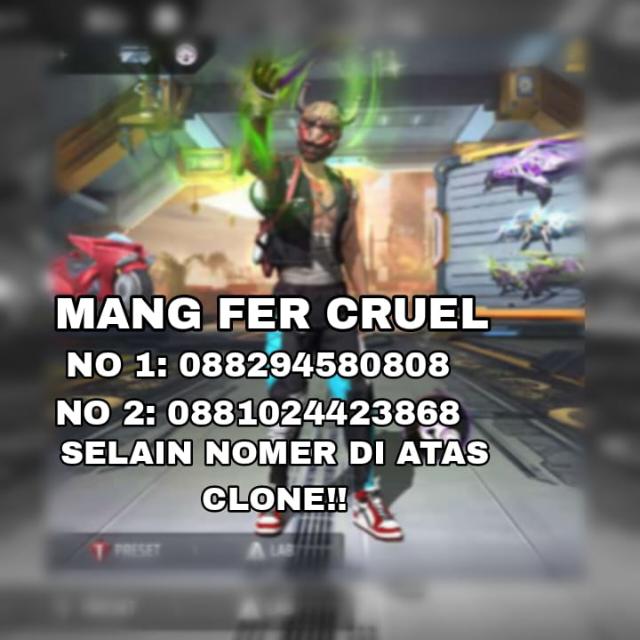 JB¹ MANG FER CRUEL× OWN