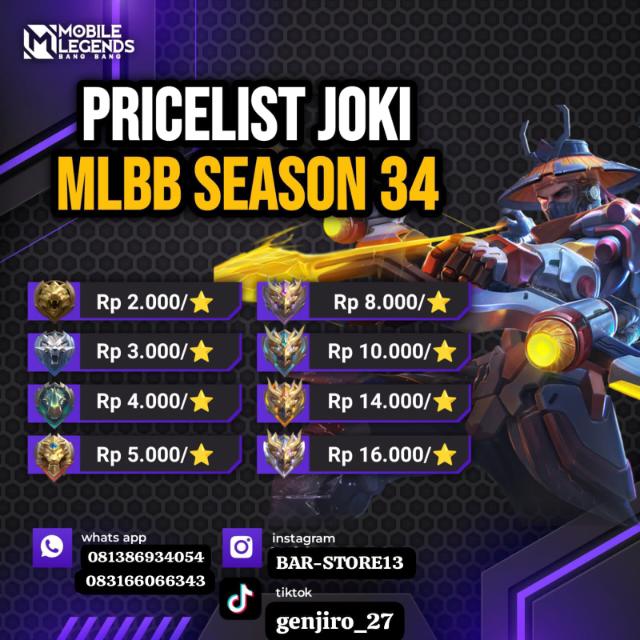 JOKI MLBB TERMURAH DAN TERPERCAYA