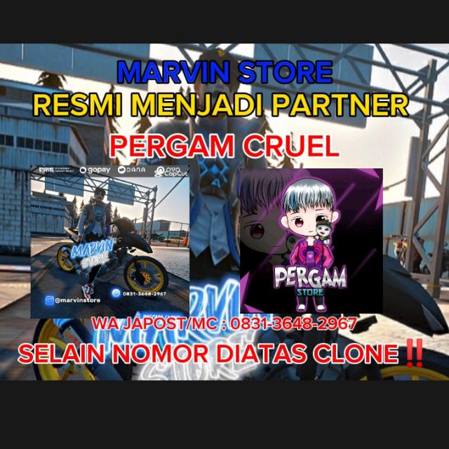 STOCK MARVIN STORE X PERGAM ‼️