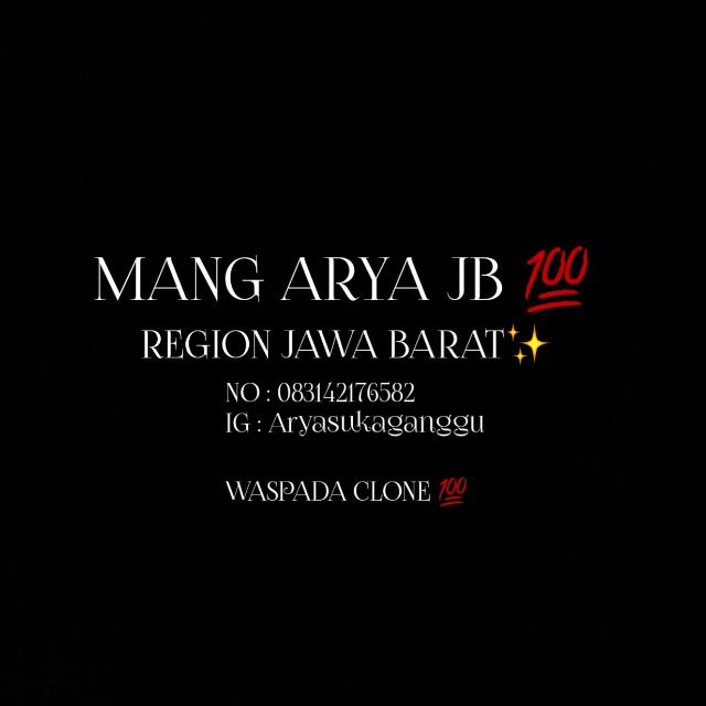 STOK 01 || MANG ARYA X OWNER NYA ✨