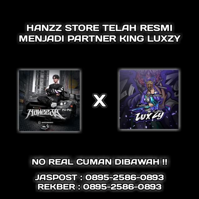 STOK HANZZ JB × LUXZY STORE
