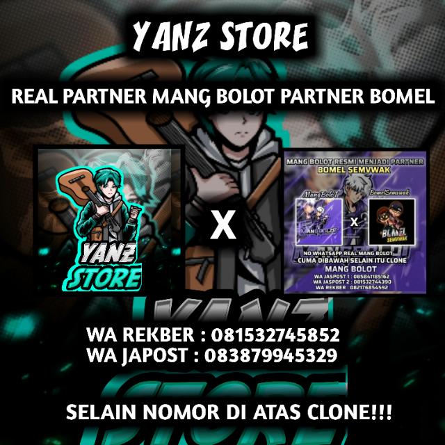 STOK YANZ STORE × MANGBOLOT
