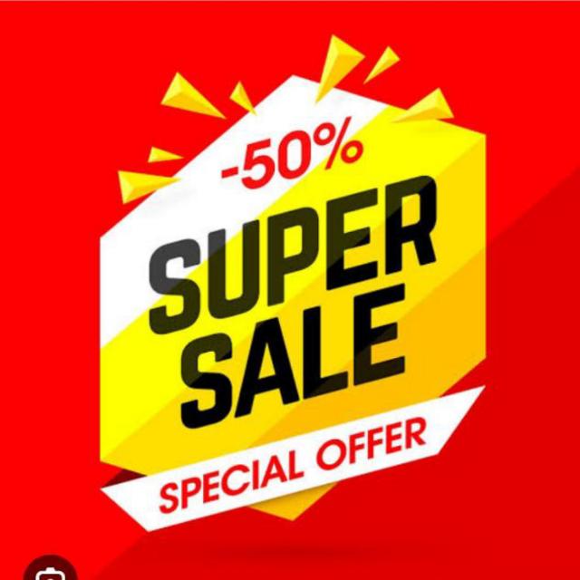 50% deal discount all shoping