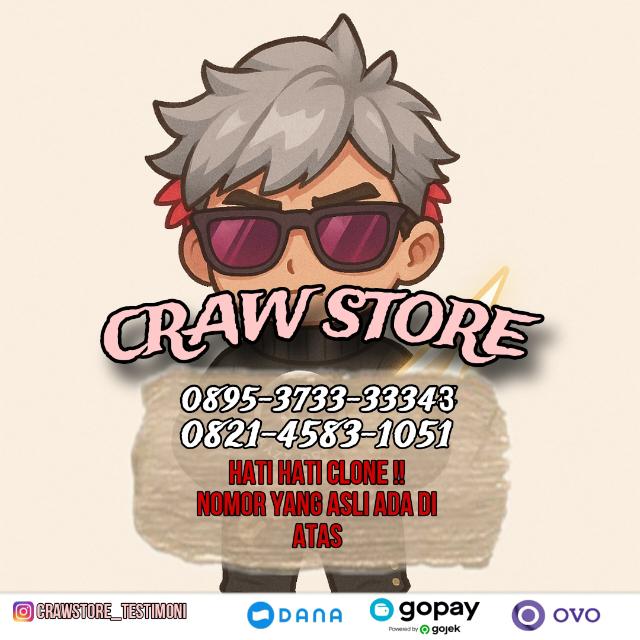 STOCK PRIBADI CRAW STORE [ 1 ]