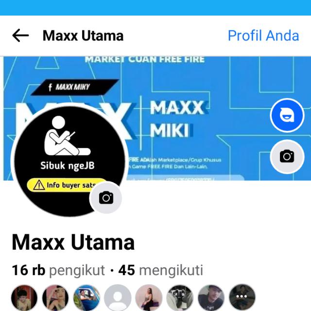 JUAL BELI AKUN FF/JB MAXX UTAMA