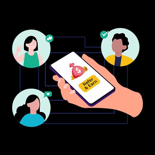 Refer and earn??????? group