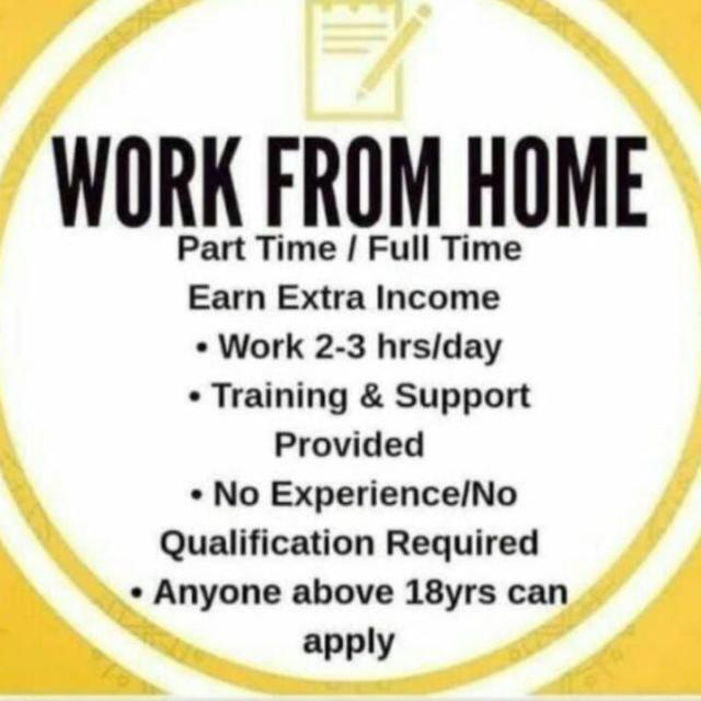 🏡 Work From  Home 🏡