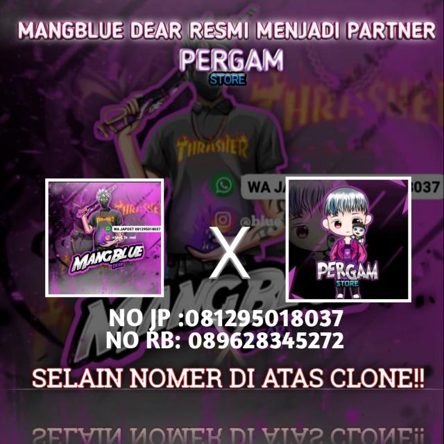 STOK MANG BLUE DEAR X PERGAM #1