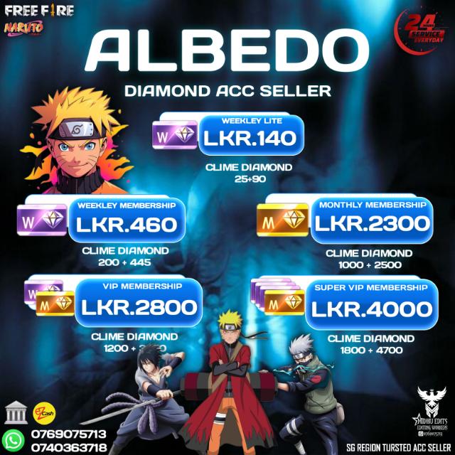 ALBEDO DIAMOND 'ACC SELLER
