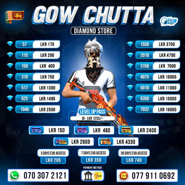 3️⃣Cʜᴜᴛᴛᴀ!!Zzz㋡ ACCOUNT AND DIAMOND STORY??