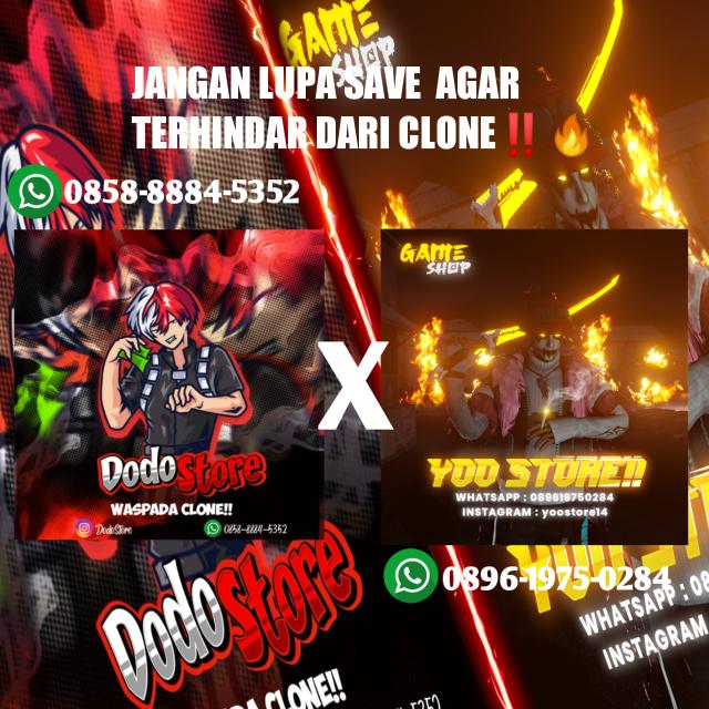 STOK ALL GAME YOO STORE X DODO STORE