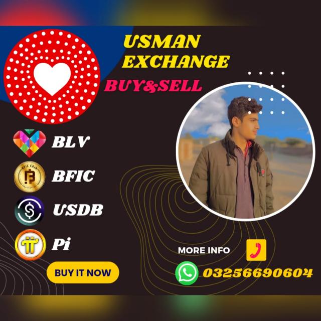 Usman blv BFic USDb  pi sale buy