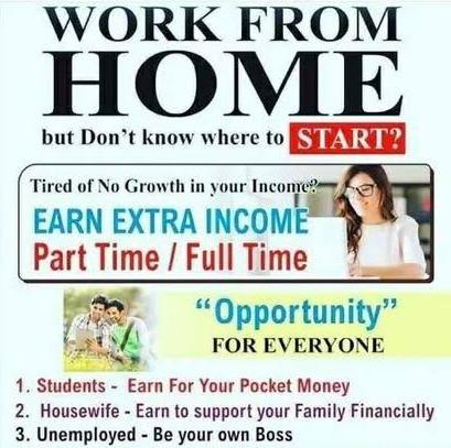 Work from home ✨Anywhere Anytime ✨
