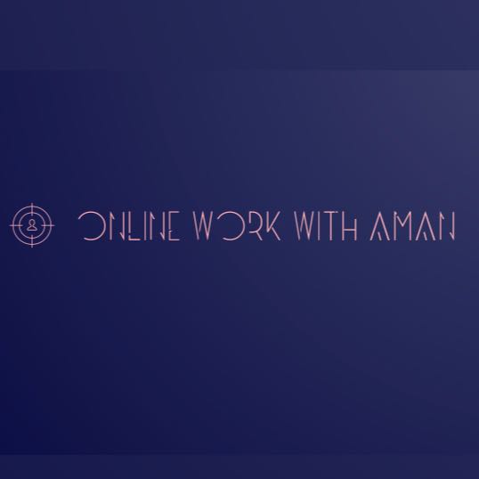 Online work with Aman ?