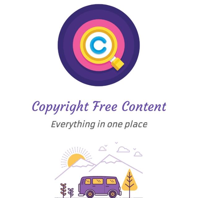 Copyright free video and audio