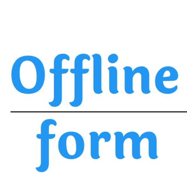 ALL OFFLINE/ONLINE FORM??????
