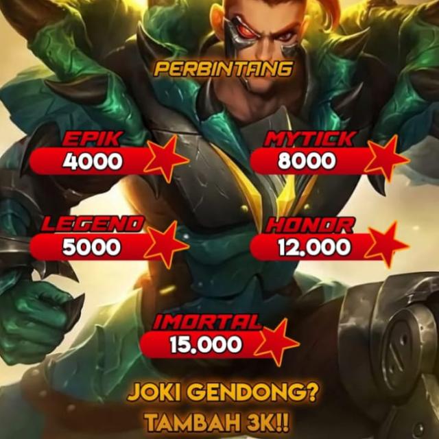 JASA JOKI &amp; TOP UP BY LEVIYAN