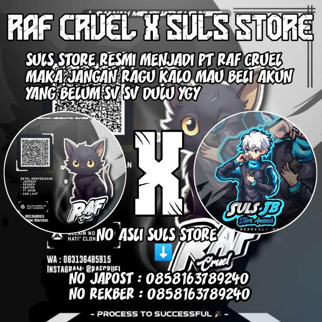 JB|| RAF CRUEL X SULS STORE ✅✅