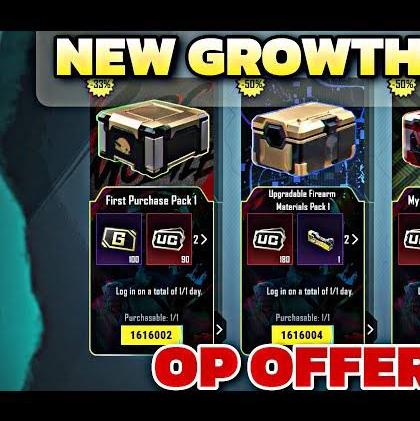 PUBG Growth pack Saller